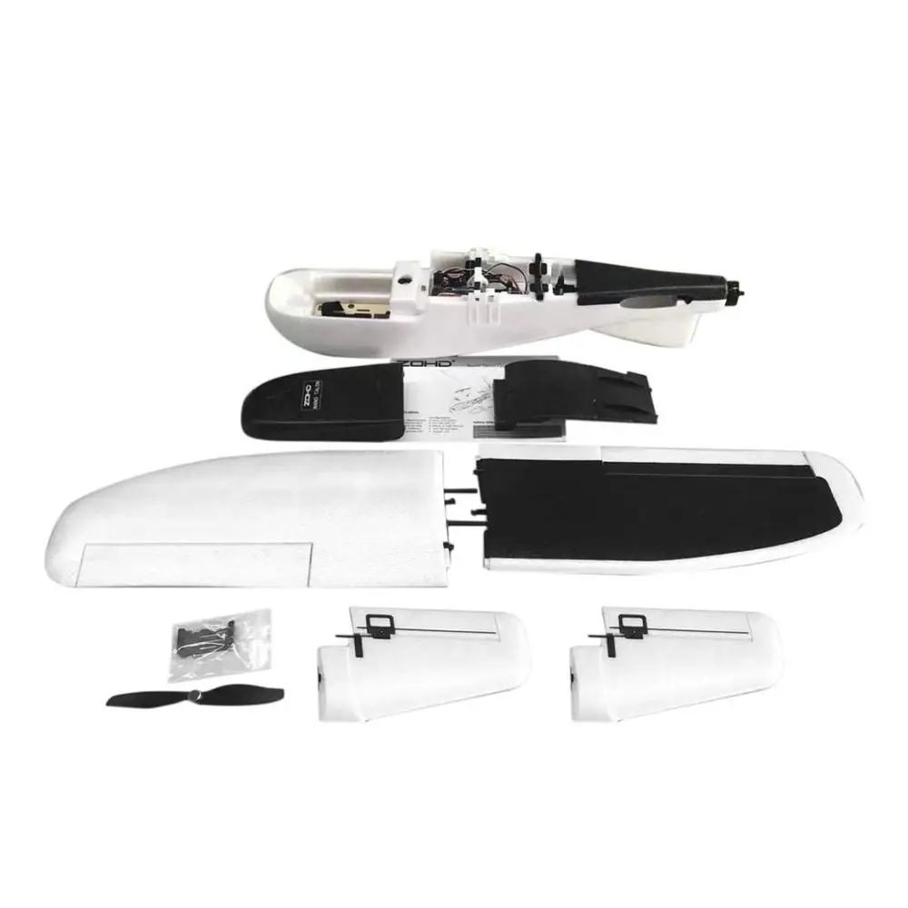 ZOHD Nano Talon 860 мм размах крыльев съемный AIO HD V-Tail EPP RC KIT PNP FPV Самолет с гироскопом Встроенный стабилизатор - Цвет: FPV version