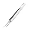 1pc Stainless Steel Blackhead Tweezers Eyelash Extension Curved Acne Clip Removal Eyebrow Tweezer Face Care Tools ► Photo 2/3