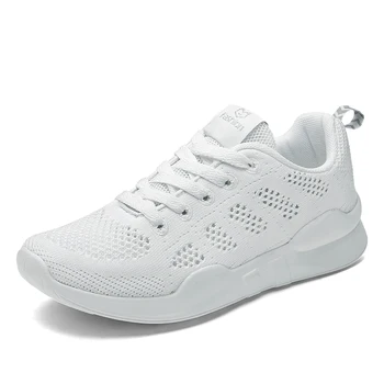 

Breathable Running Fashion Women Lightweight Sneakers Shoes Outdoor Sports Shoes Mesh Comfort Running Shoes Air Cushion Lace Up