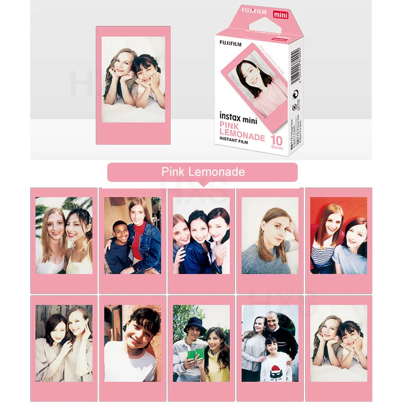 Fujifilm Instax Mini 9 пленка дорожная розовая подарочная упаковка для FUJI мгновенная