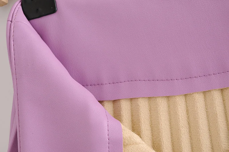 Zevity Women vintage high waist PU Leather pleated mini skirt faldas mujer ladies front buttons casual brand chic skirts QUN689
