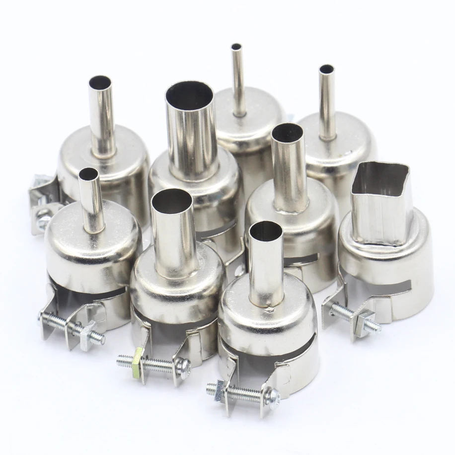 9 шт. сопло 850 BGA SMD для saike yihua GORDAK ATTEA AOYUE 852D 952D 909D 853D 862D + 853AAA | Инструменты