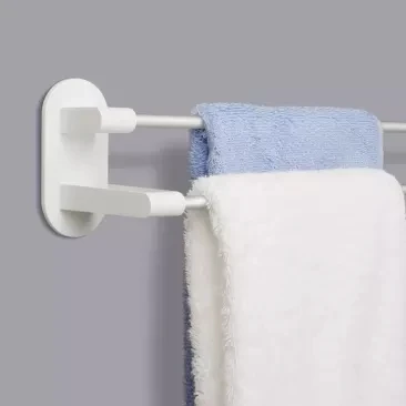 Xiaomi вешалка для полотенец кухонный держатель для хранения полотенец для ванной комнаты настенная вешалка двойной стержень для хранения сильная несущая способность