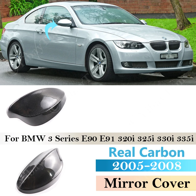 

Колпачки из настоящего углеродного волокна для BMW 3 серии E90 E91 320i 325i 330i 335i 2005-2008