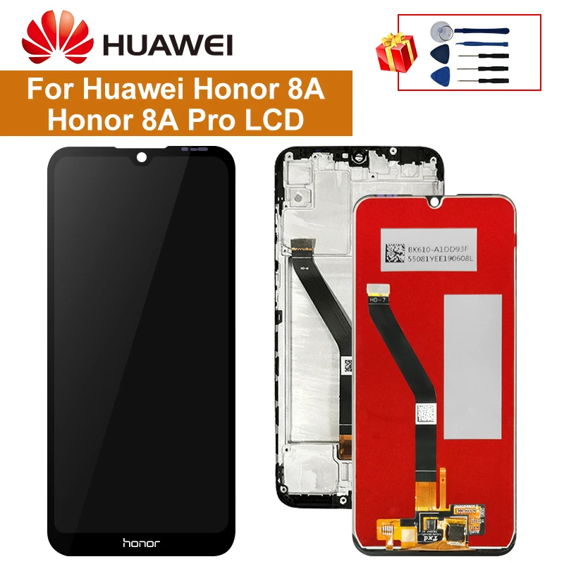 ЖК дисплей 6 09 ''для Huawei Honor 8A с сенсорным экраном и дигитайзером в сборе детали