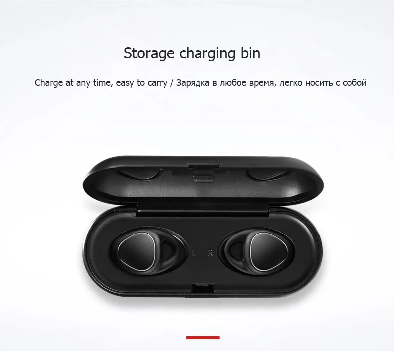 Мини Bluetooth беспроводные наушники-вкладыши Спортивная гарнитура Handfree шумоподавляющие наушники стерео бас наушники с зарядной док-станцией