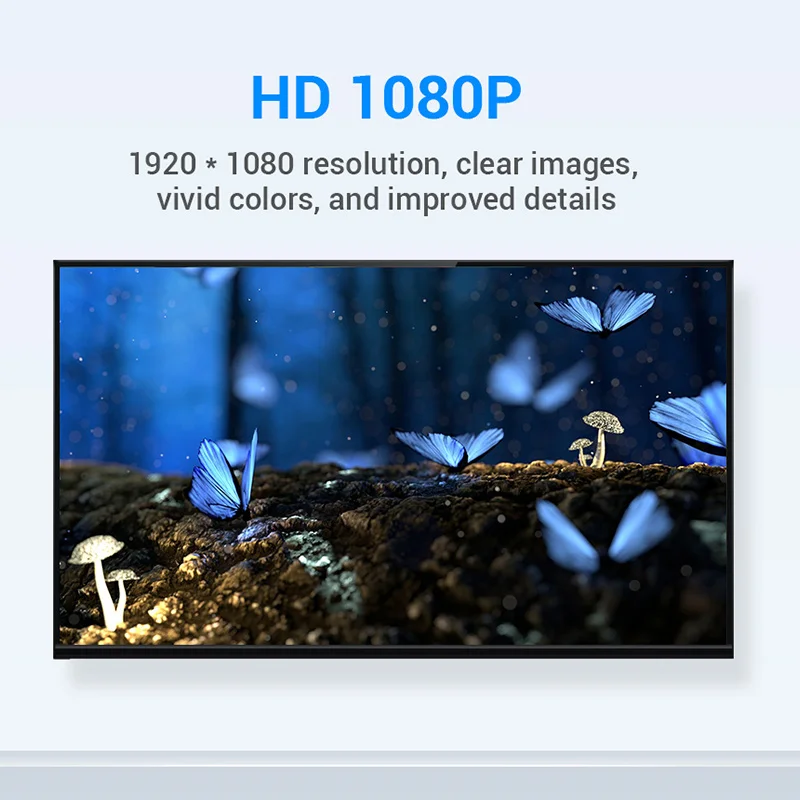 DVI to HDMI Adapter Vention DVI to HDMI Adapter Bi-directional DVI D 24+1 Male to HDMI Female Cable Connector Converter for Projector
