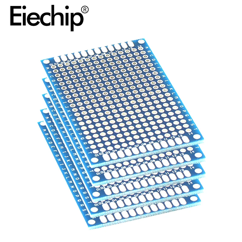 10 шт./лот 4x6 см двухсторонний медный Прототип PCB 4*6 см универсальная плата для экспериментальной разработки 40*60 мм паяльная доска