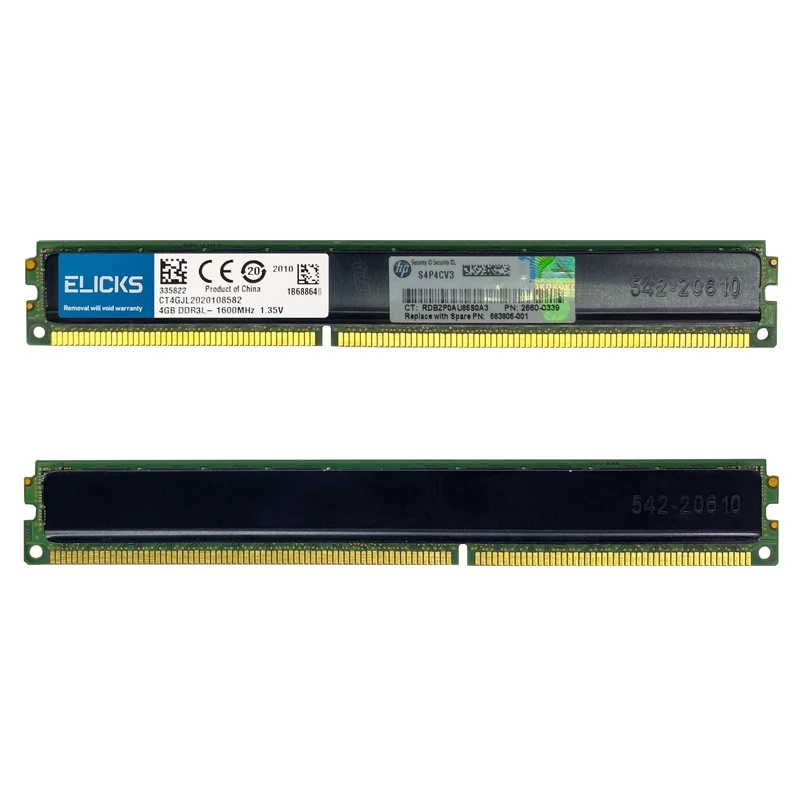 Серверная оперативная память 4 ГБ 8 16 32 DDR3L 1333 1600 МГц REG ECC выделенная ОЗУ