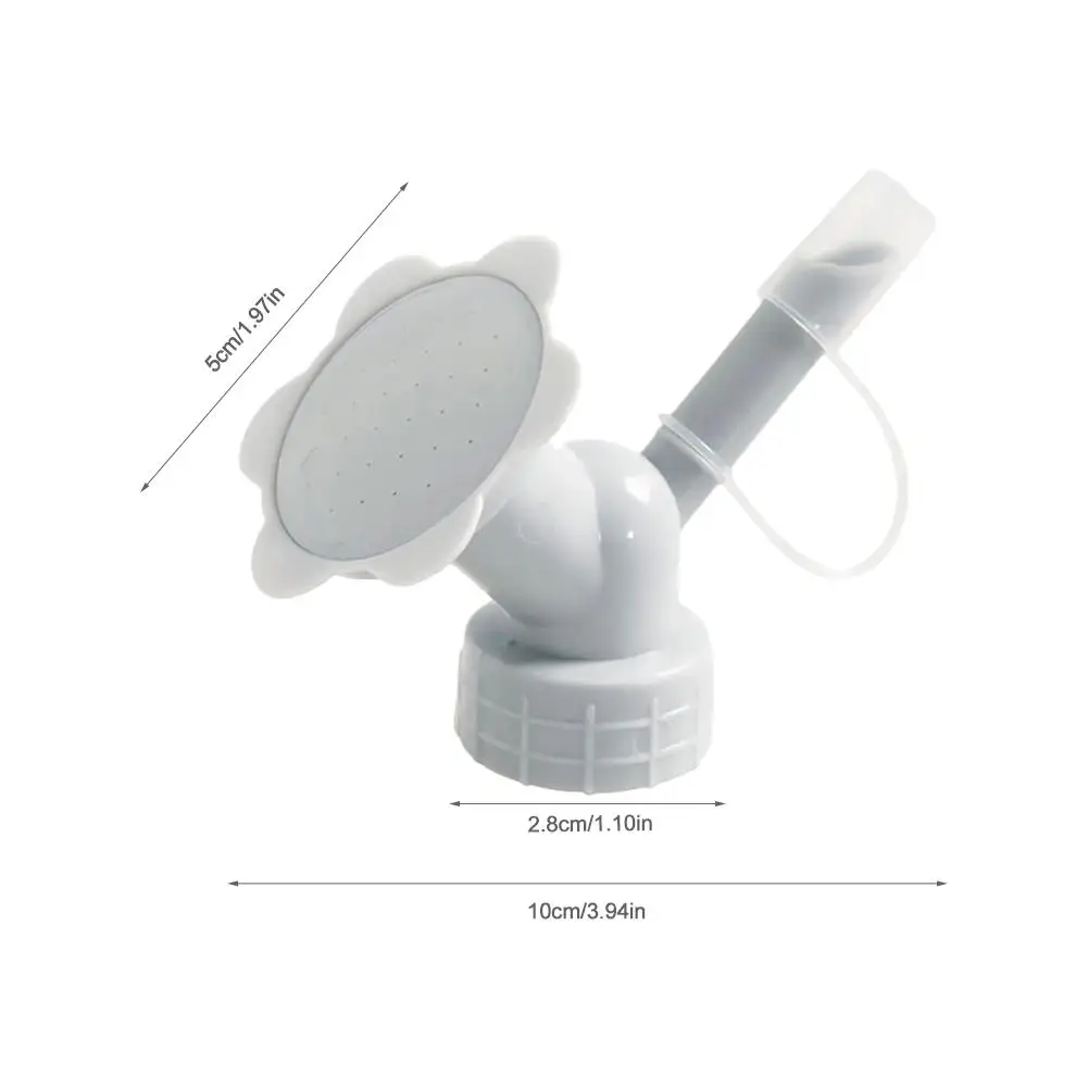 2 Pcs 2-In-1 Plastic Sprinkler Nozzle For Flower Waterers Bottle Watering Cans Sprinkler Shower Head Garden Tool