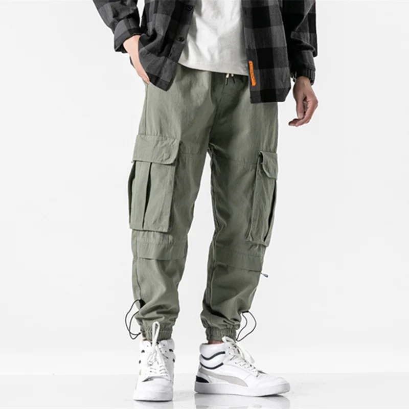 

Loose Mu Cool 20 Spring Clothing Japanese-style Casual Large Pocket Bib Overall Men's Loose-Fit INS Popular Brand Harem Ankle Ba