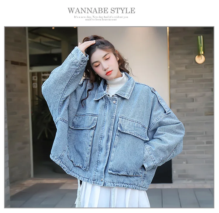 Ковбойская Вельветовая куртка женская зимняя стиль свободный толстый большой меховой воротник короткая овечья шерсть хлопковое пальто для женщин