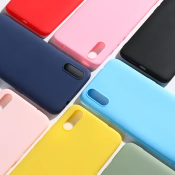 Перейти на Алиэкспресс и купить Силиконовые Конфеты Крышка для Vivo V11 V15 Pro V11i V7 V9 плюс X20 X21 X23 X27 X7 X9 X9s плюс Y22 Y53 Y55 Y66 Y69 Y71 Y81 Y91 Y83 Pro