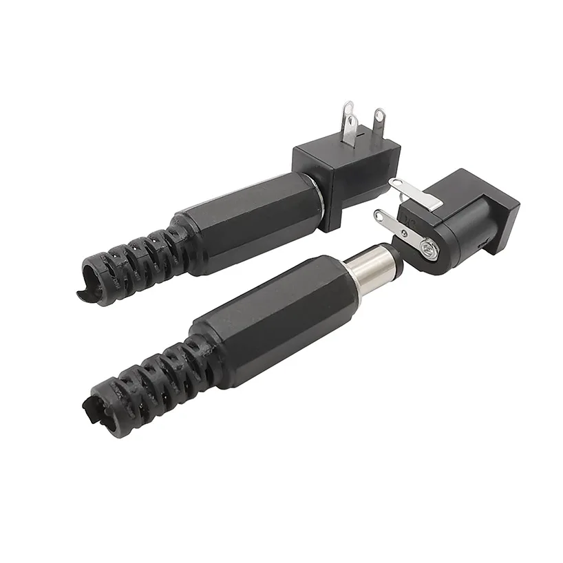 10Pcs DC-005 5.5*2,1 DC Power Jack Stecker PCB Mount Anschluss 5,5x2,1mm DC Strom Männlich DIY Elektronische Stecker Lade Buchse Adapter – Detail 3