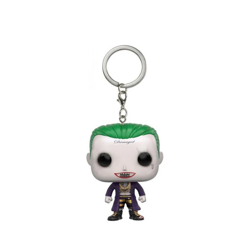 DC Comics Suicide Harley Quinn кукла игрушки фигура брелок с джокером мини фигурки модель