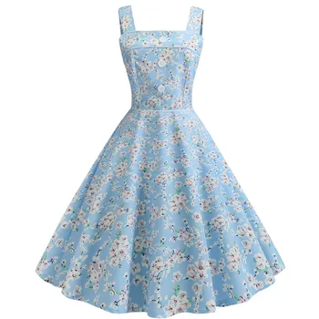 

2020 women summer spaghetti printing midi dress sleeveless stapless sexy plus size wrap A line pleated casual vestidos femme