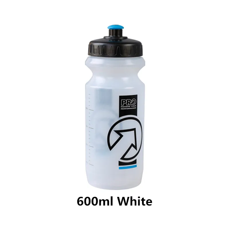 600ml White SHIMANO PRO road bike mountain bike riding universal kettle 600ml/800ml/ bottle cage aluminum alloy lightweight riding kettle - Цвет: 600ml White