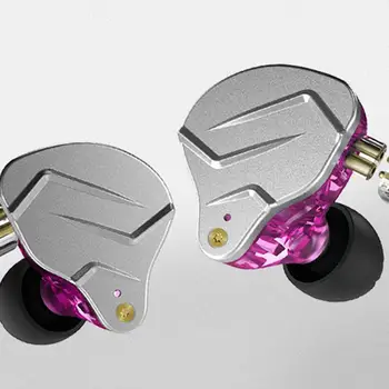 

QKZ Ring Moving Iron Headphones Heavy Bass Metal In-Ear Wired Sports Universal Earphones