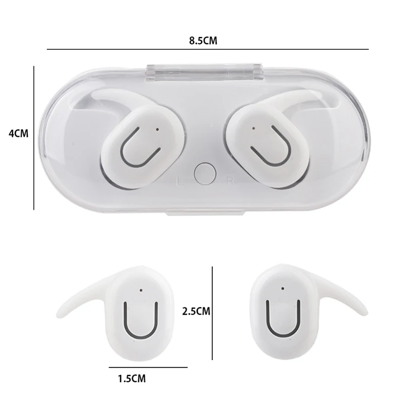 TWS Wireless Bluetooth Earphone 5.0 Stereo HD Noise Reduction HIFI Mini In-ear Headphone Handsfree For Android/iOS Smart phone