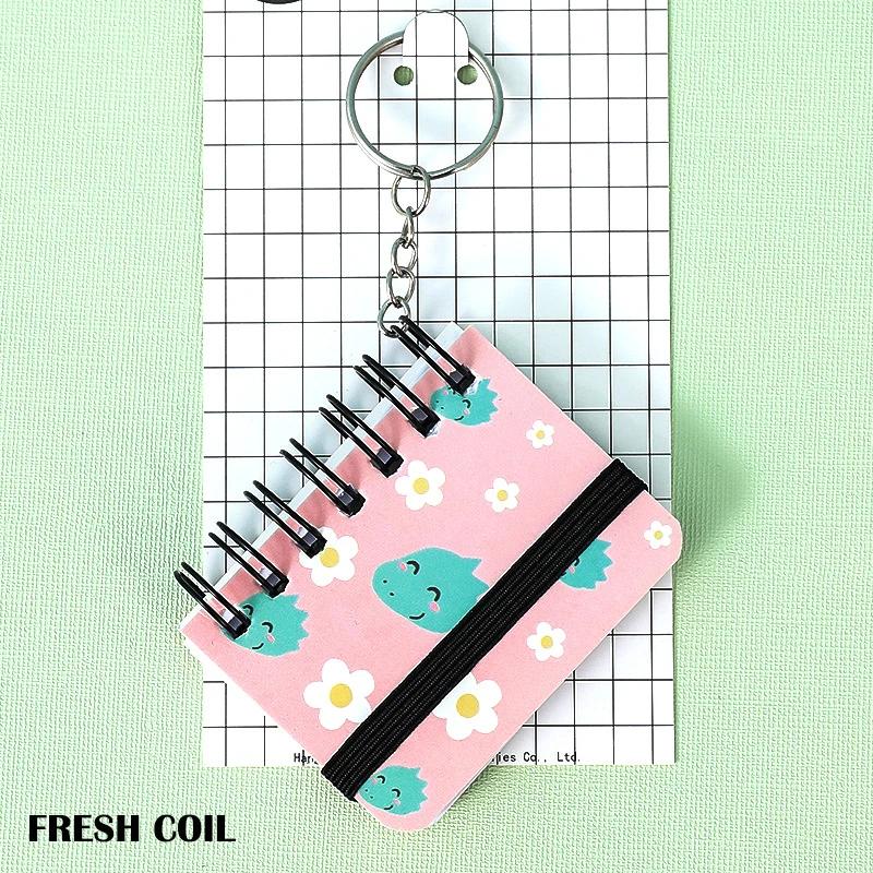 Милый мини блокнот с кольцом и жестким покрытием 2 шт. портативный школьный