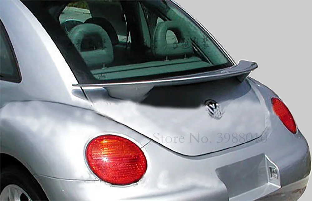 AITWATT подходит для Volkswagen Beetle от 1998 до 2010 FRP стекловолокно черный спойлер Неокрашенный задний спойлер автомобильные аксессуары