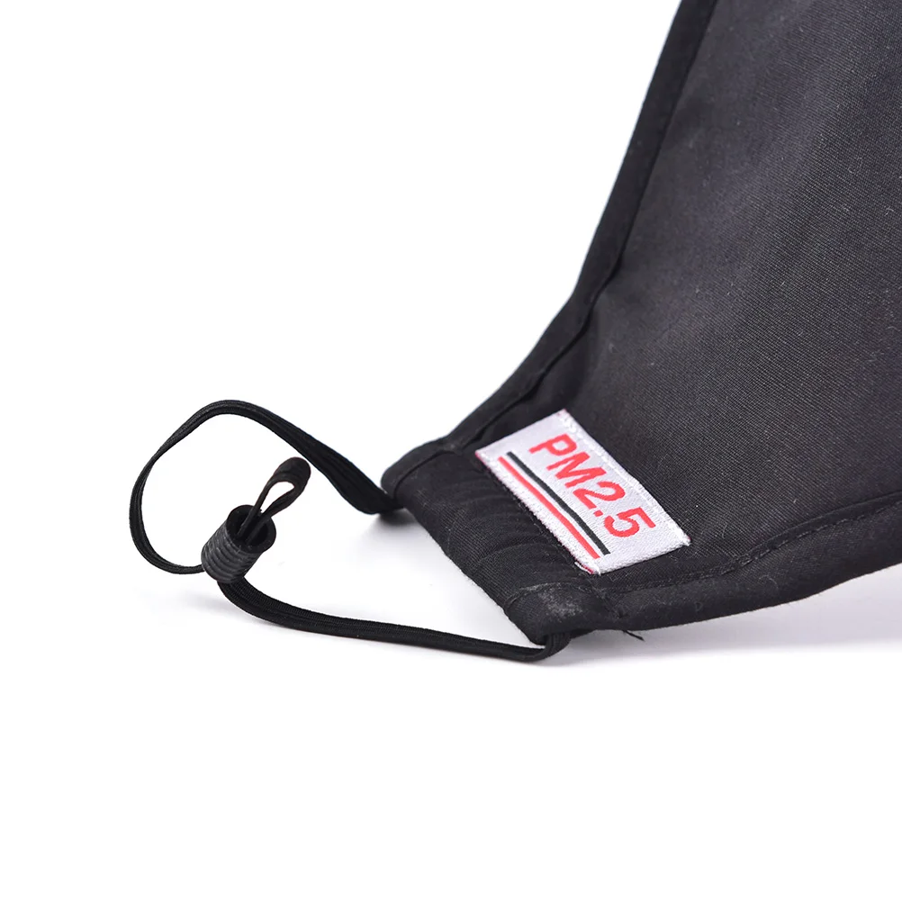1 Piece 6 Filter Cloth Anti Dust Black Mask available Cotton Mouth Mask Anti-Dust Cloth Mask Respirator NEW ARRIVE