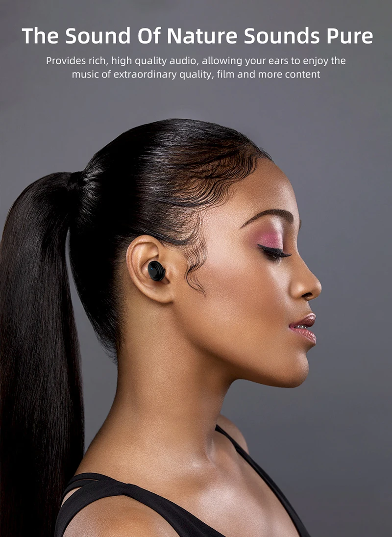 Bluetooth H01 светодиодный Bluetooth наушники 3D стерео гарнитура 5,0 Беспроводная спортивная водонепроницаемая bluetooth гарнитура с микрофоном