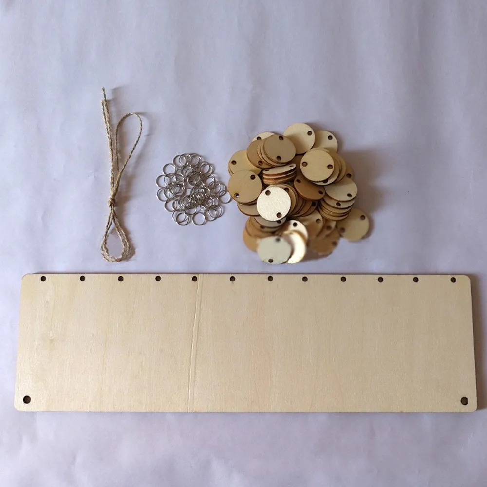 Модные календари advent DIY деревянный календарь друзья и семья настенный календарь знак особенные даты доска напоминаний домашний кулон Декор