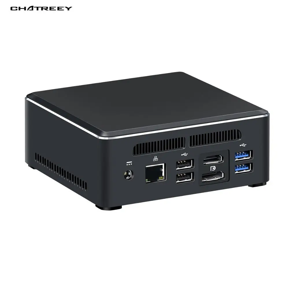 Chatreey AN1 AMD Ryzen R5 3550H mini pc with Vega 8 Graphic 4K UHD DP HDMI desktop gaming computer Nvme ssd-1
