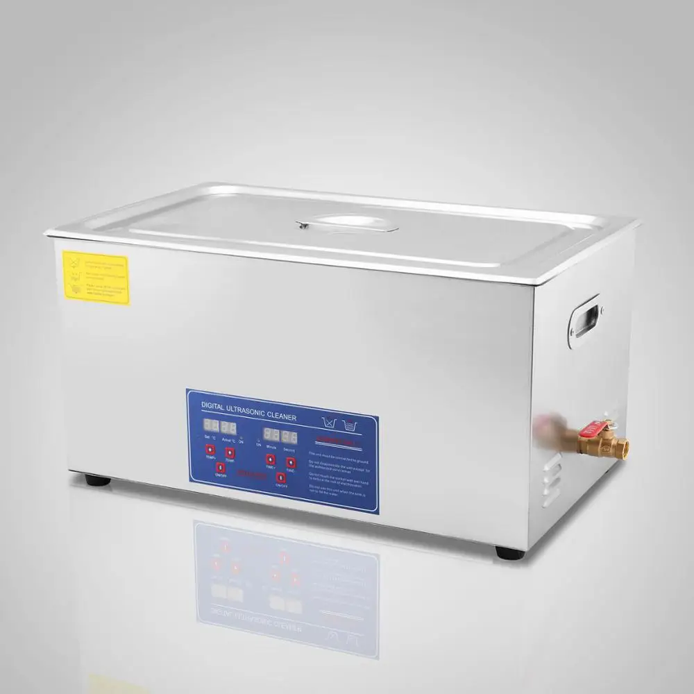 Цифровые Ультразвуковые чистящие средства чистящие принадлежности W/Heater 22L
