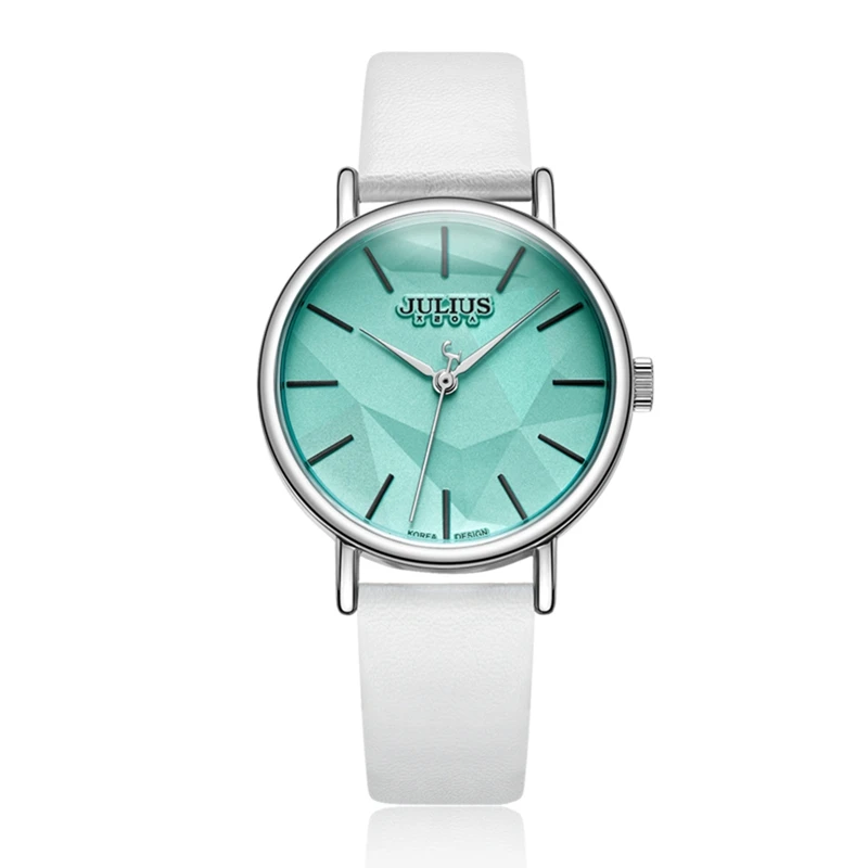 

Dress Womens Luxury White Chaste Lady Noble Leather Band Japan Quartz Watch Female Casual Time Girls Clock Beautiful Gift Reloj