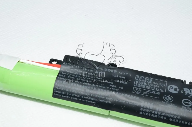 Оригинальный аккумулятор для ноутбука JIGU 10 8 В 36WH 0B110 00390000 00390200 00390300 A31N1519 ASUS A540L 540LA