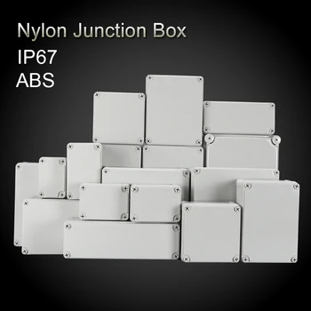 

200*200*130 250*150*130 IP67 Waterproof Electrical Junction Box ABS plastic Enclosure Case Distribution box for CCTV Camera
