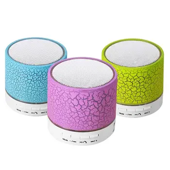 

New Bluetooth Speaker Card Light Speaker Crack Led Bluetooth Speaker Mobile Computer Speaker Marquee Portable Bluetooth Speaker