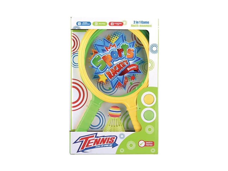 

CHILDREN'S Toy Tennis Racket Badminton Racket Model Sports Casual Sports Toy Ovoid Shape Racket Toy