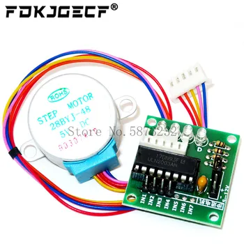 

5set 28BYJ-48-5V 4 phase Stepper Motor+ Driver Board ULN2003 for Arduino 1 x Stepper motor +1x ULN2003 Driver board