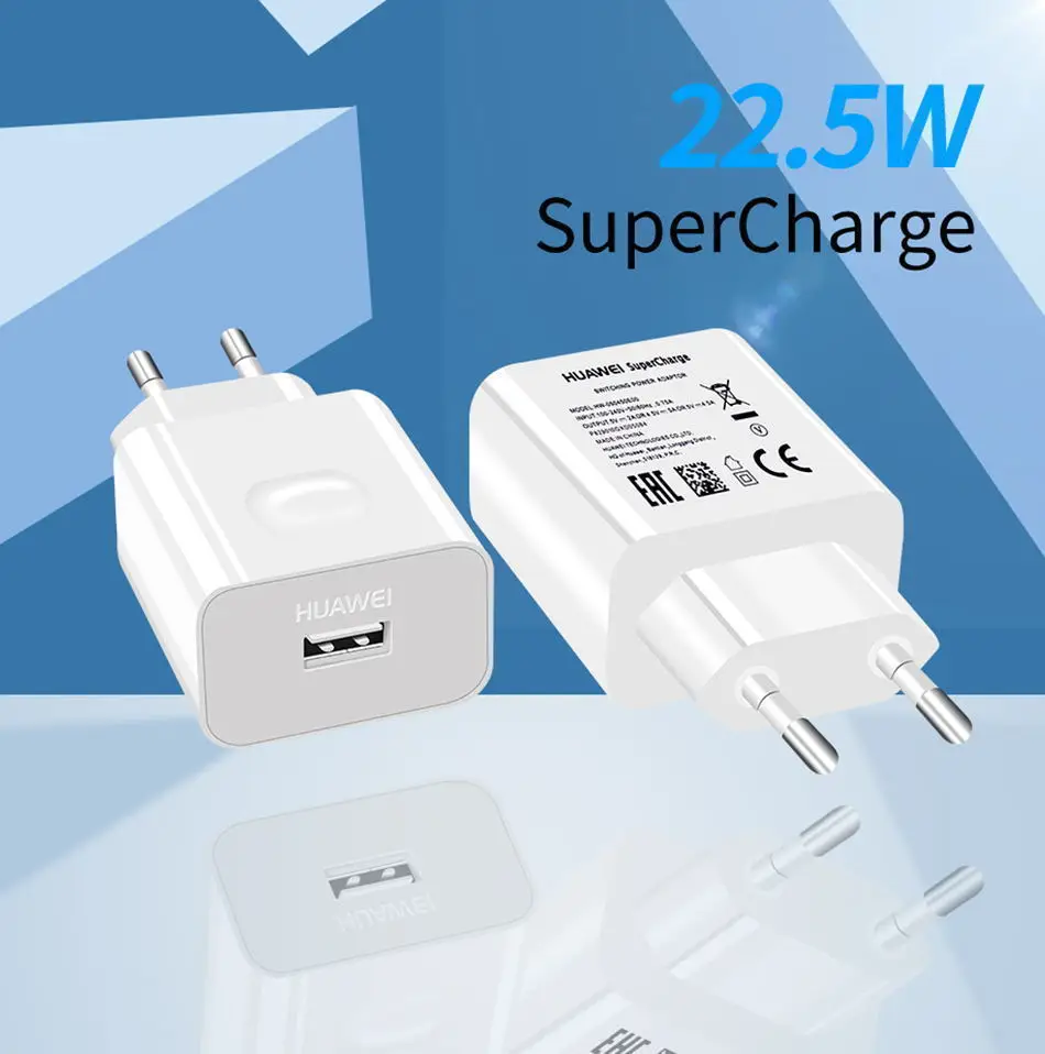 详情1Huawei Super USB Charger Wall Travel SuperCharge Original 5V4.5A 5A USB Type C Cable Honor 10 V10 View10 Nova 3e Mate 10 9 Pro