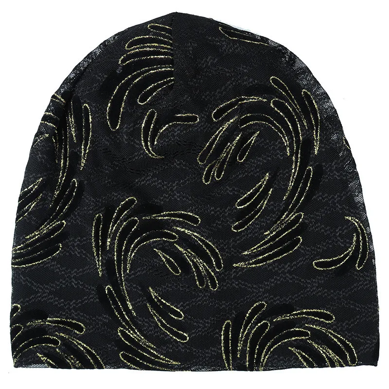 Зимние шапки CUHAKCI Skullies для женщин, женская шапка высокого качества, новинка, хлопковые весенние женские мягкие Шапочка-бини с цветочным узором