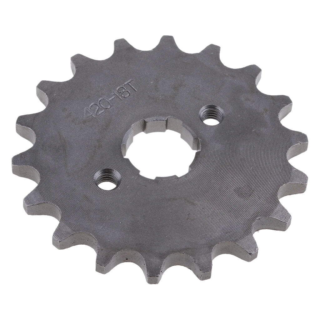 20mm 18 Tooth Front Sprocket For 420 Chain 110 125 140cc Dirt Pit Bike
