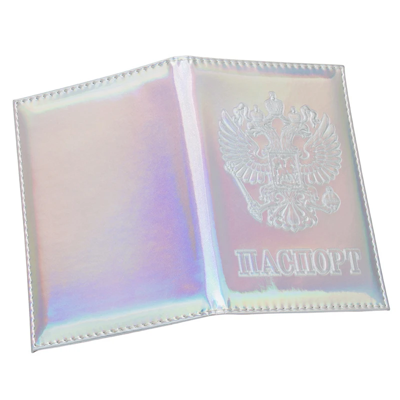 Russian Passport Holder Cover On The Passport New Passport Cover Laser Mirror Glossy Card Holder Travel Passport Case Hot Sale|Card & ID Holders| - AliExpress