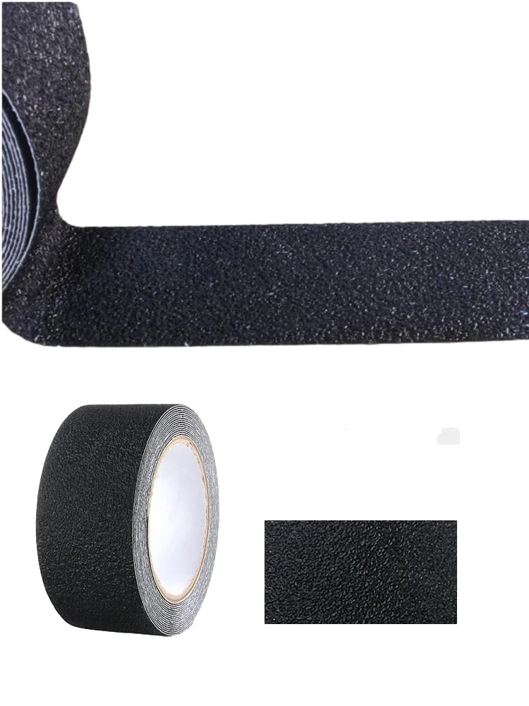 2.5cm*5M Stairs Floor Bathroom Grind Arenaceous Non-slip PEVA Safety Self-adhesive Rough Tape Antiskid Stick non slip tape