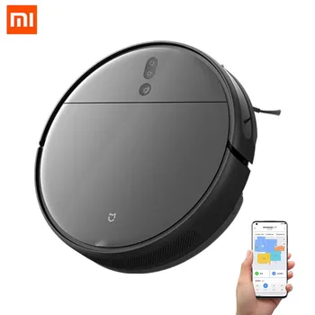 

Xiaomi Mi Mijia Sweep Mop Robot 1T 3000Pa Vacuum Cleaner Dry And Wet Cleaning 4-Speed Adjustment APP Control Home Long Standy