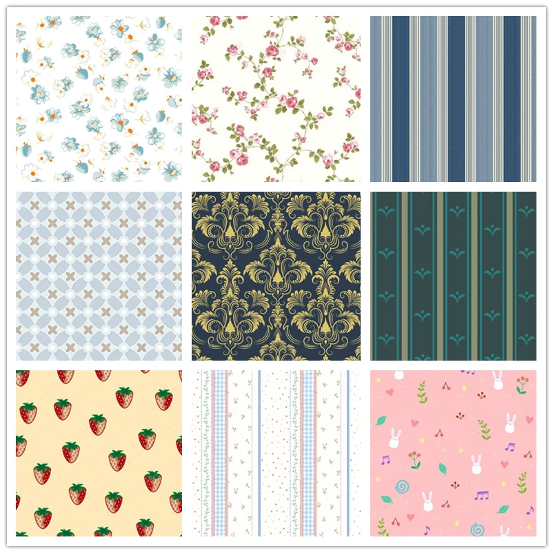 LOGOFUN Papel Tapiz Para Casa De Muñecas 1:12 En Miniatura, Papel De Pared Para Casa
