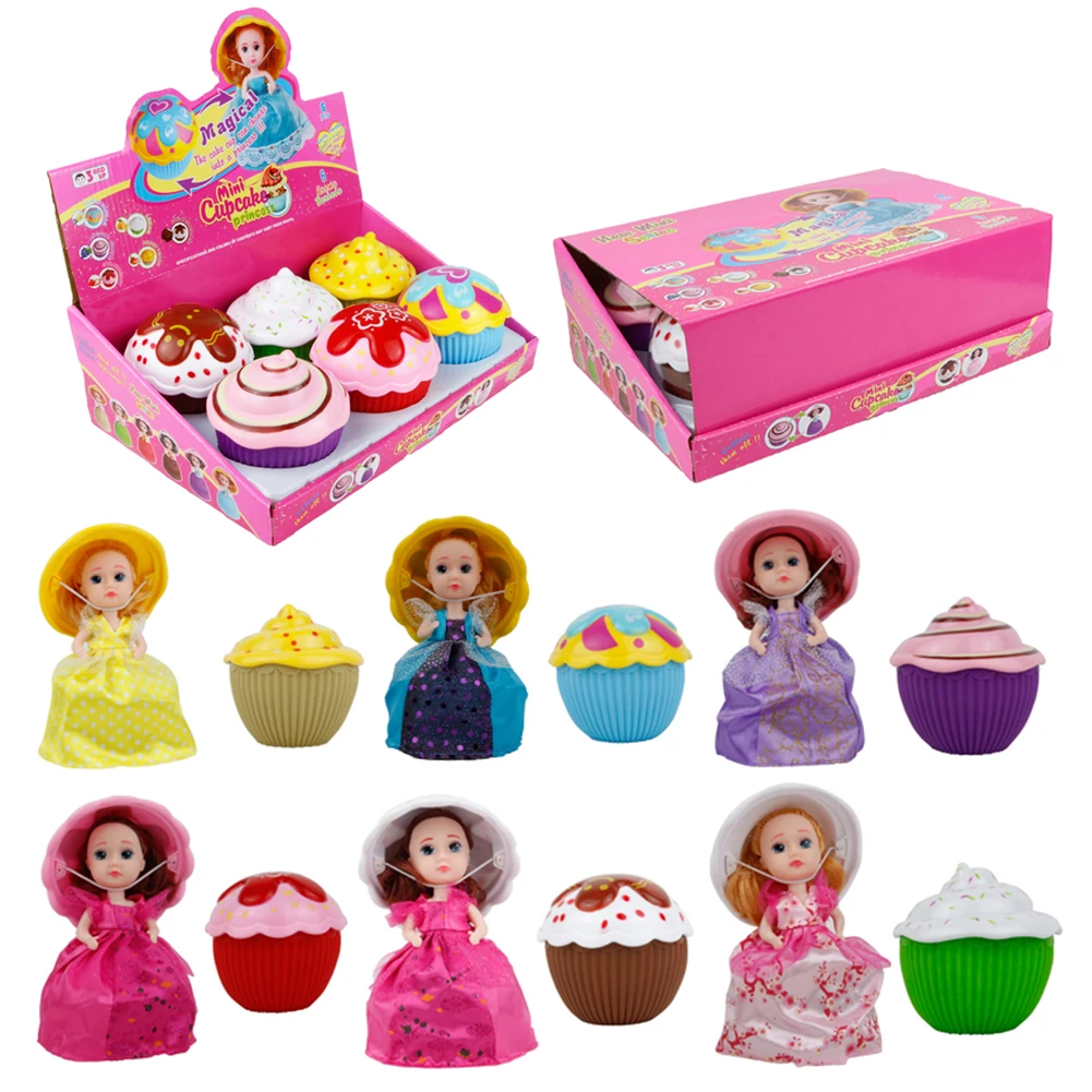 Kuchen Prinzessin Puppe Transforming Spielzeug Cupcake Puppe Mit Überraschung Duft Große Größe
