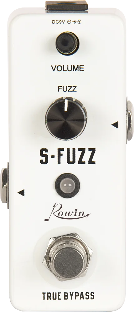 Rowin(LOWIN) Guitar Fuzz традиционная богатая педаль фотоэффектов|Детали и аксессуары для