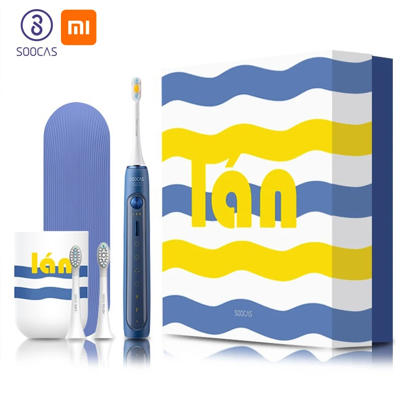 Электрическая зубная щетка Xiaomi SOOCAS X5 звуковая перезаряжаемая автоматическая с