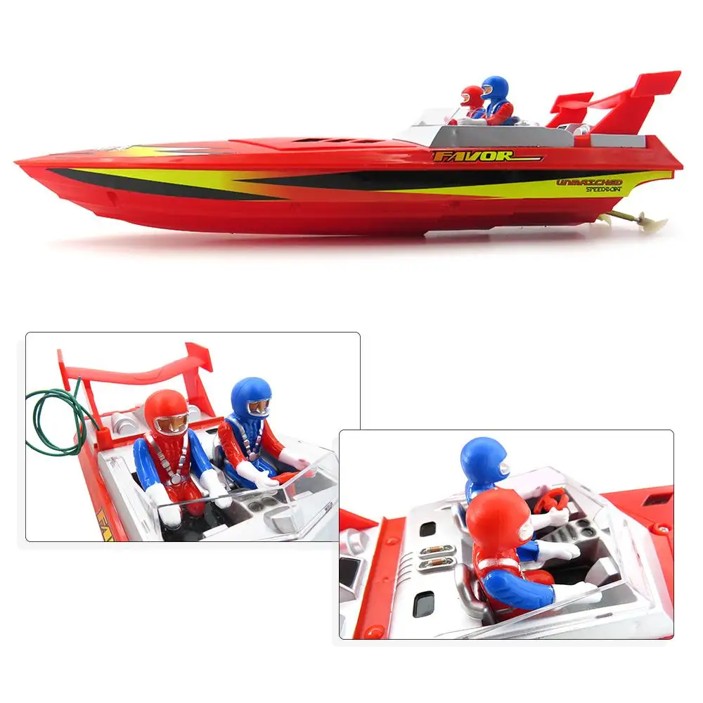 Flytec HQ5011 4CH 34 см инфракрасный 27 МГц 40 МГц RC лодка 15 км/ч без батареи RTR игрушки для детей подарок желтый и красный