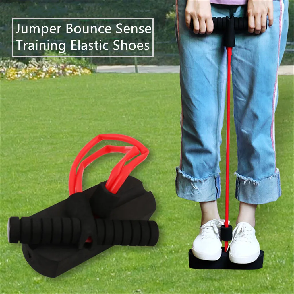 1Pcs Outdoor Toy Sports Foam Jumper Bounce Shoe Jumping Frog Game Dexterity Balancing Training Interactive Toy For Children