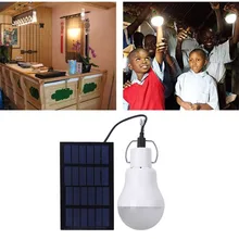 Портативный светодиодный светильник на солнечных батареях с высокой температурой и сопротивлением к разрушению для использования на открытом воздухе