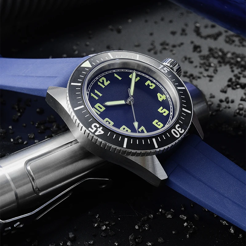 San Martin новые мужские модные часы Автоматические спортивные часы для дайвинга нержавеющая сталь часы 200 м водостойкий керамический ободок